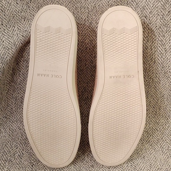 Cole Haan Grand to Pro Spectator Croc Embossed Leather Sneakers Size 10 B - Picture 8 of 11